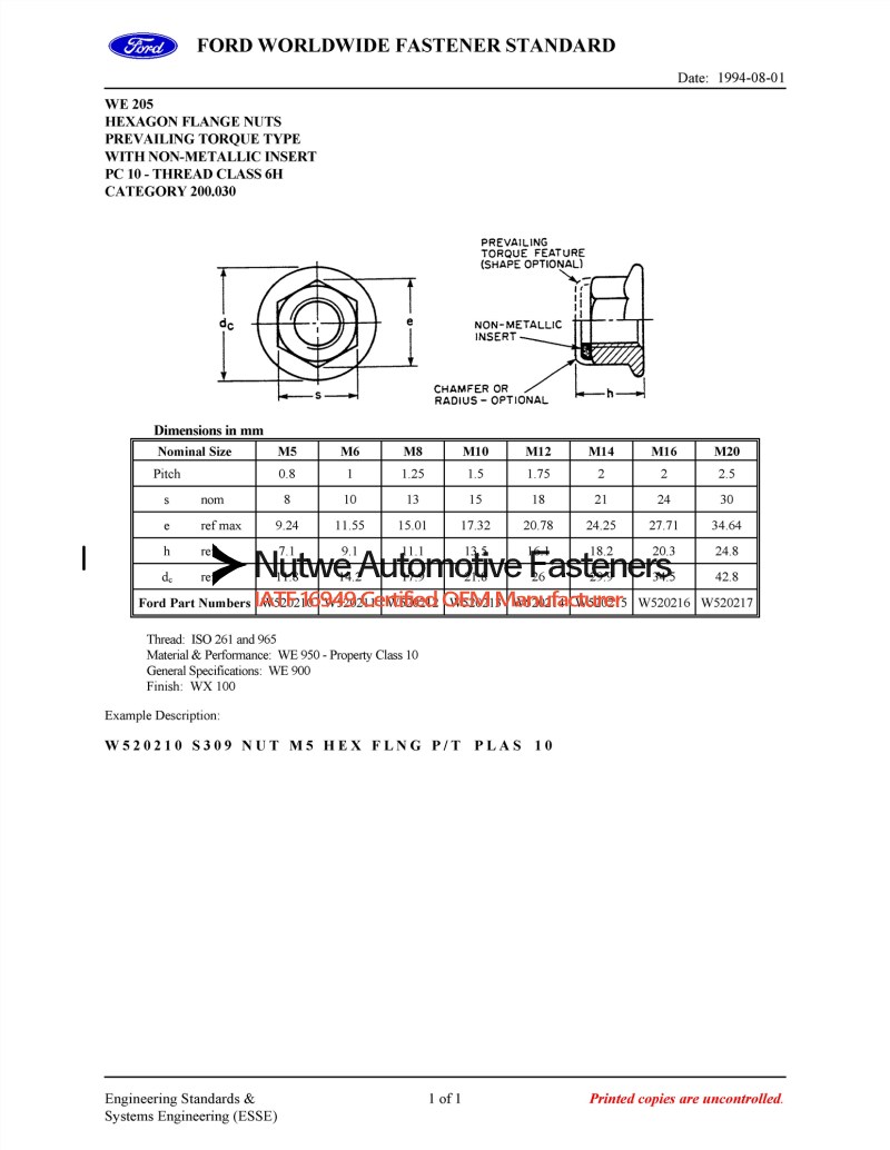 Ford WE205 图纸和技术参数.jpg